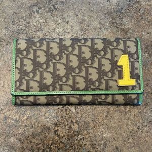 Christian Dior Printed Oblique Long Wallet